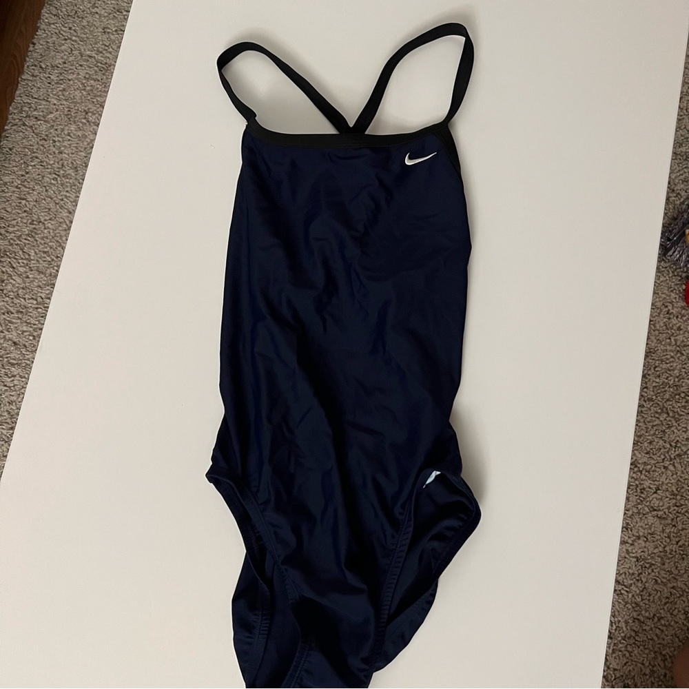 Navy Nike One piece swimsuit size 6